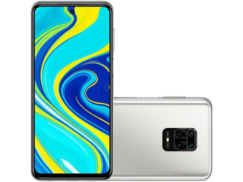 Xiaomi Redmi Note 9S 4GB/64GB グレイシャーホワイト Smartphone Xiaomi Redmi Note 9S 64GB Branco 4G+ - 4GB RAM 6